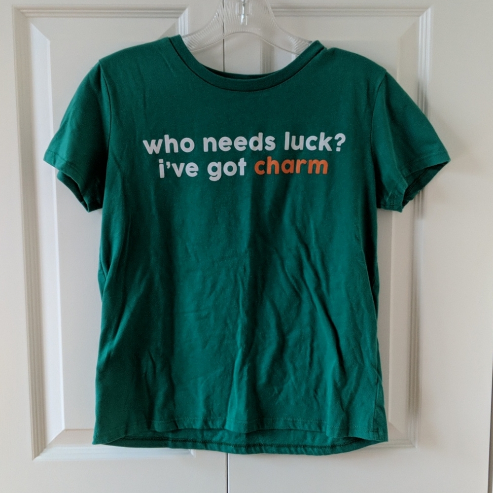 NBW NWOT St Patrick's Day Lucky Charm Shirt